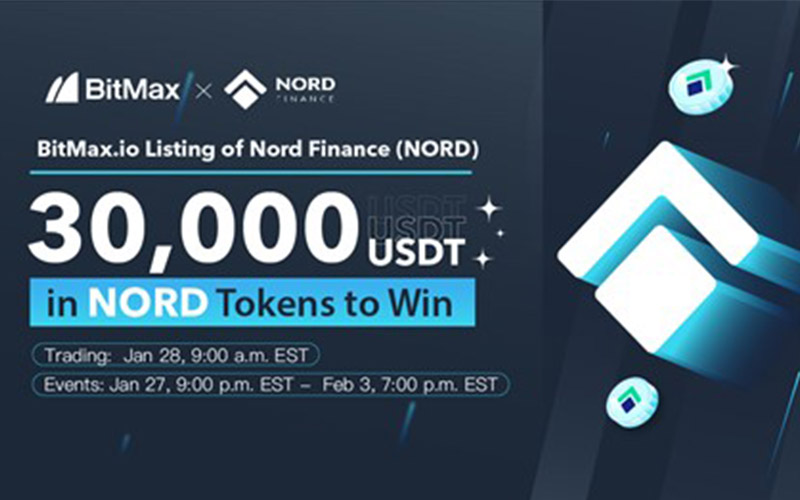 Nord Finance (NORD) to be Listed on BitMax.io - Kenkarlo.com