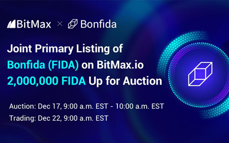 BitMax.io Announces the Joint Primary Listing & Auction of Bonfida (FIDA) in Support of the Serum Ecosystem - Kenkarlo.com